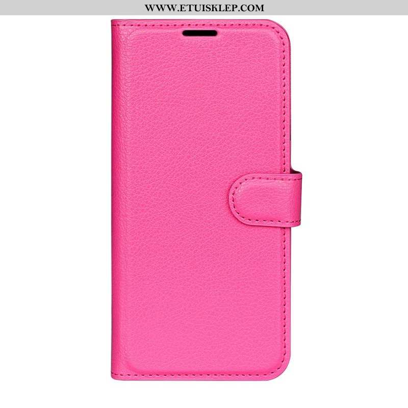 Etui Folio do Realme C35 Tekstura Liczi